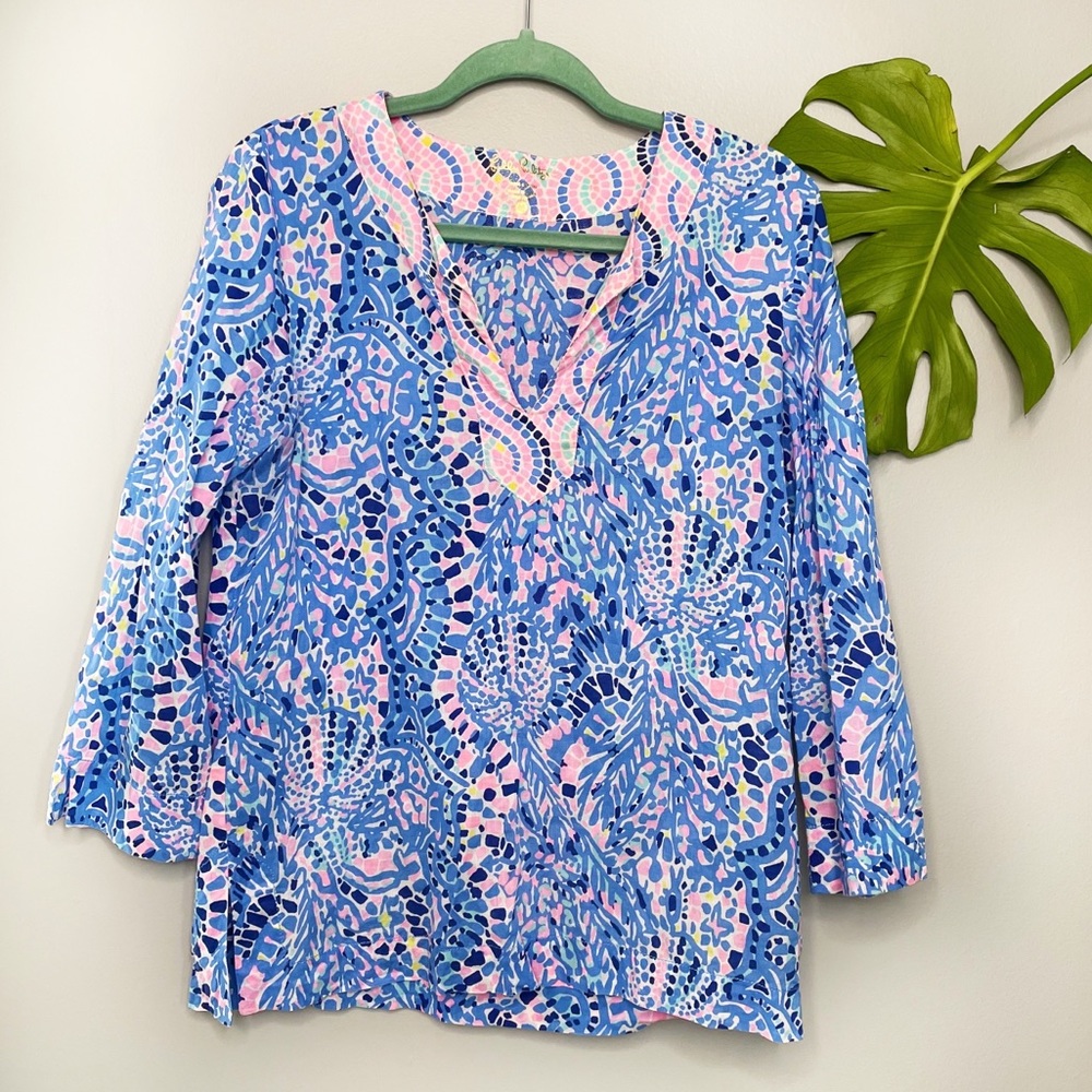 Lily Pulitzer Amelia Island Tunic size M